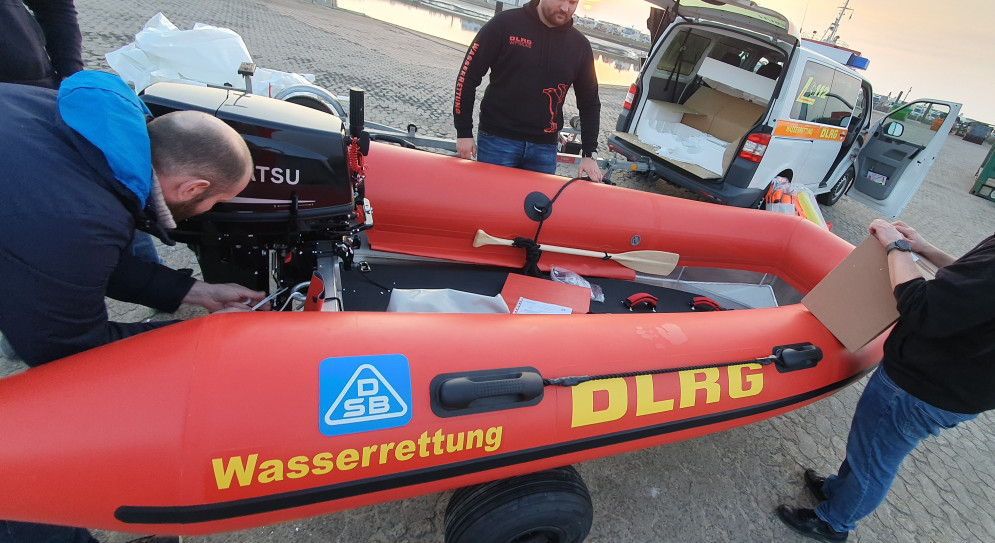 27032025 Harle, Zusammenbau mit der DLRG Wittmund