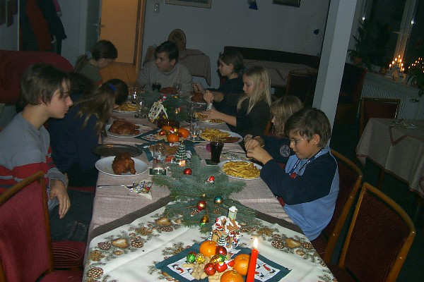 Weihnachtsfeier der DLRG Jugend 2003